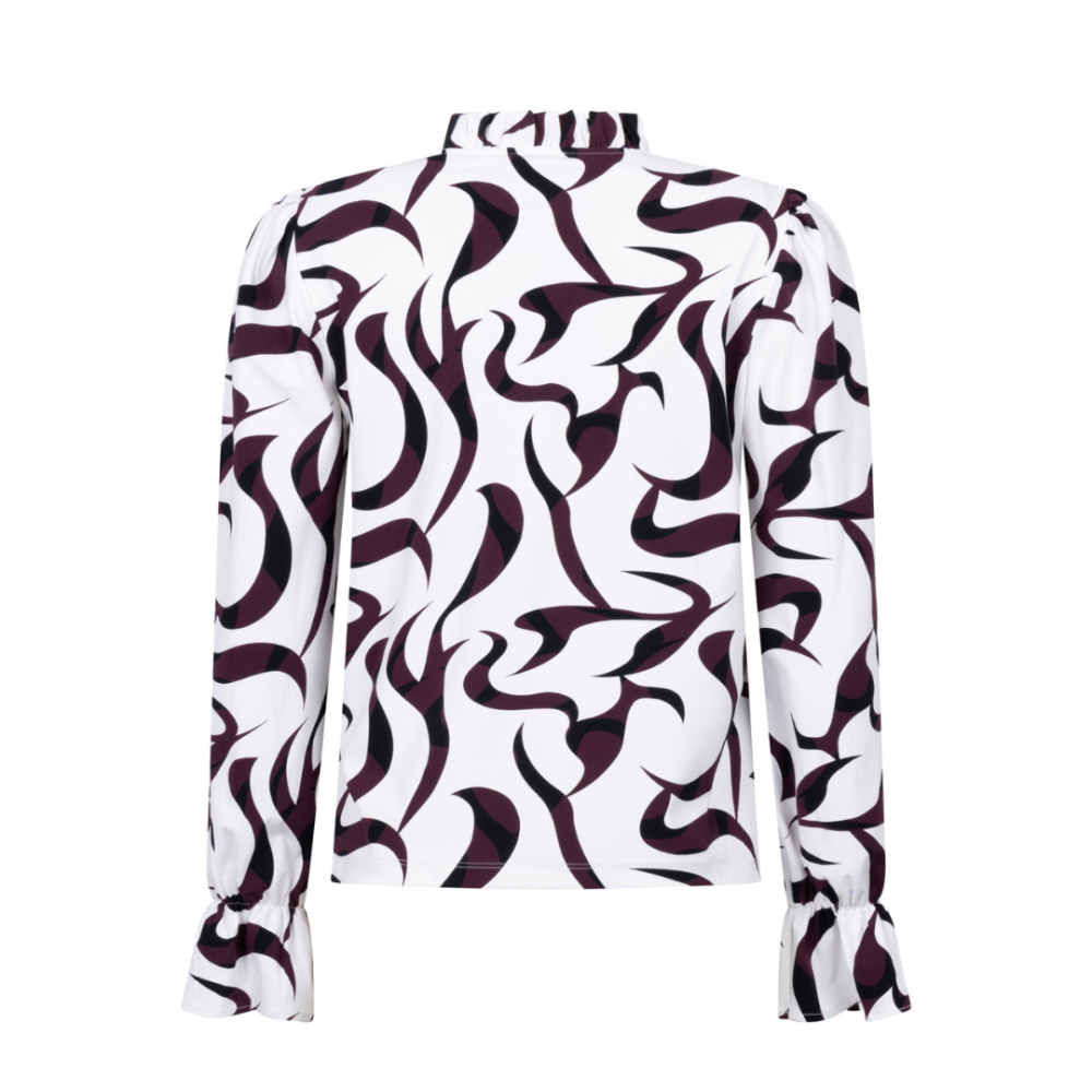 Zoso - Romee Blouse - Offwhite-bordeaux