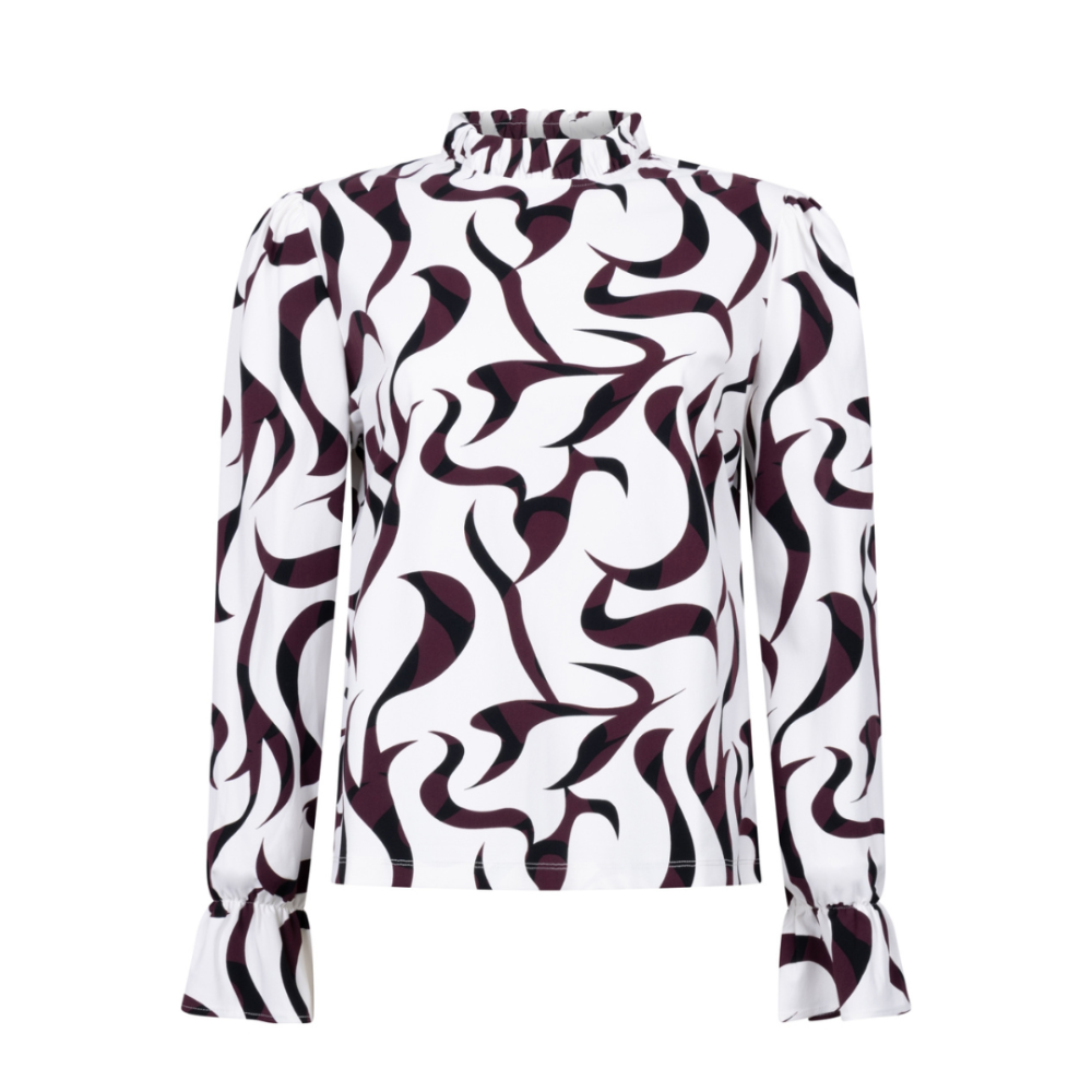 Zoso - Romee Blouse - Offwhite-bordeaux
