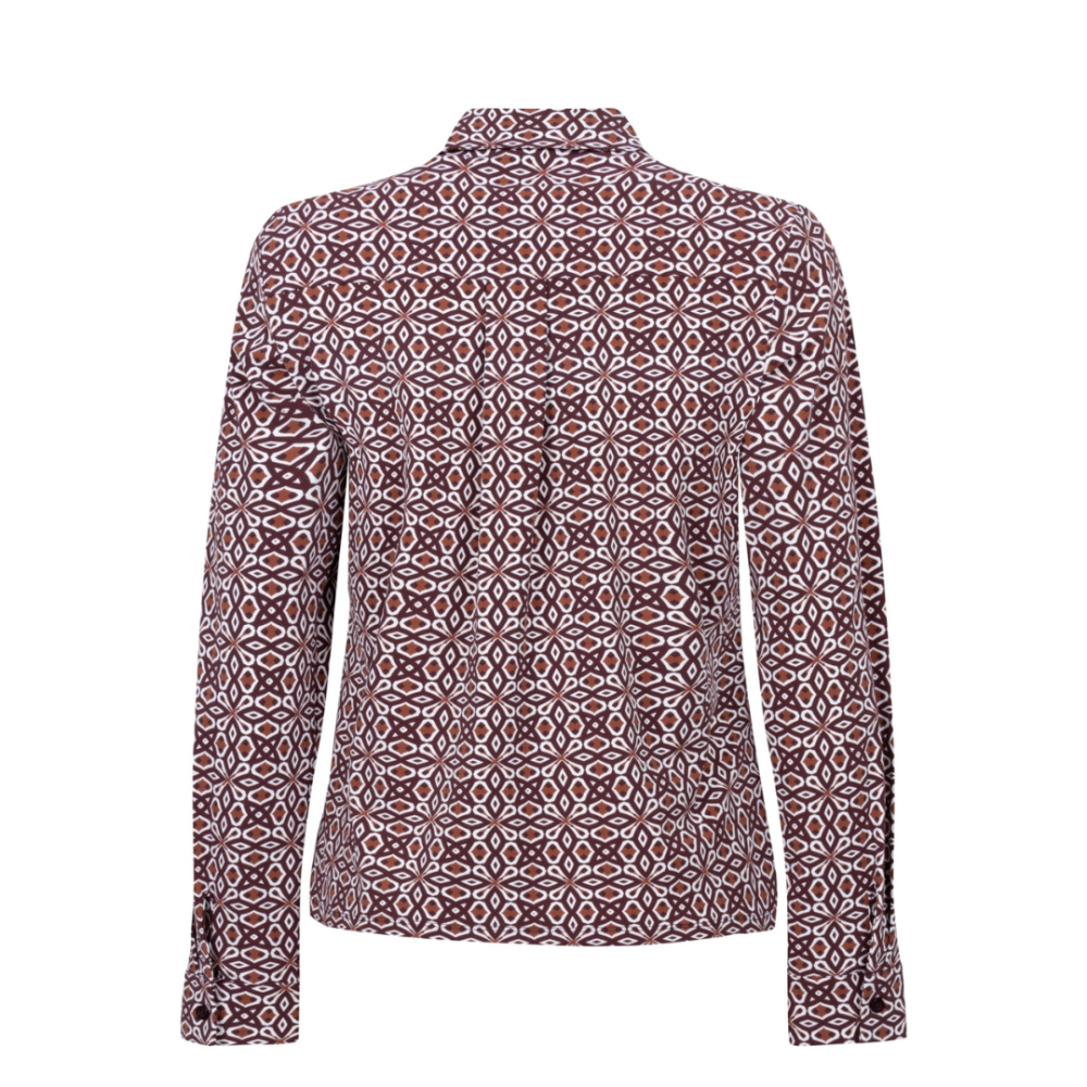 Zoso - Jolene Blouse - Offwhite-bordeaux