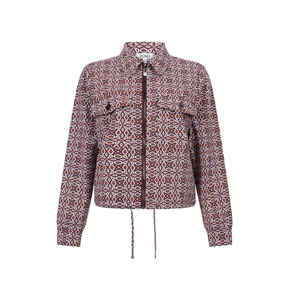Zoso - Ursela Jas - Offwhite-bordeaux