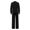 Triple Nine - Jumpsuit Zip Zig Zag - Black