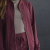 Mi Piace - Bomber 463 Bonded - Burgundy