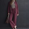 Mi Piace - Bomber 463 Bonded - Burgundy