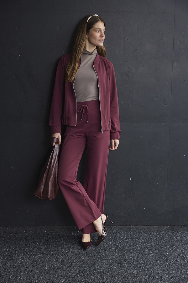 Mi Piace - Bomber 463 Bonded - Burgundy