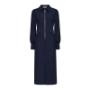 Triple Nine - Dress long with zip long sleeves - Navy
