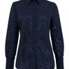 Triple Nine - Blouse full lace butterfly - Navy