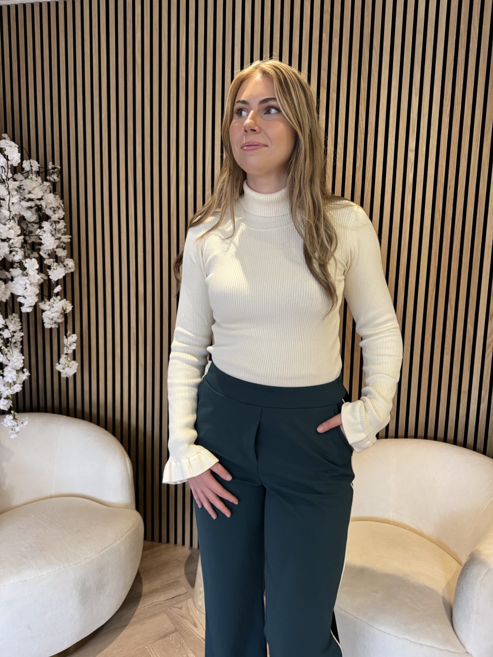 Lady Day - Hunter Sweater - Wool White