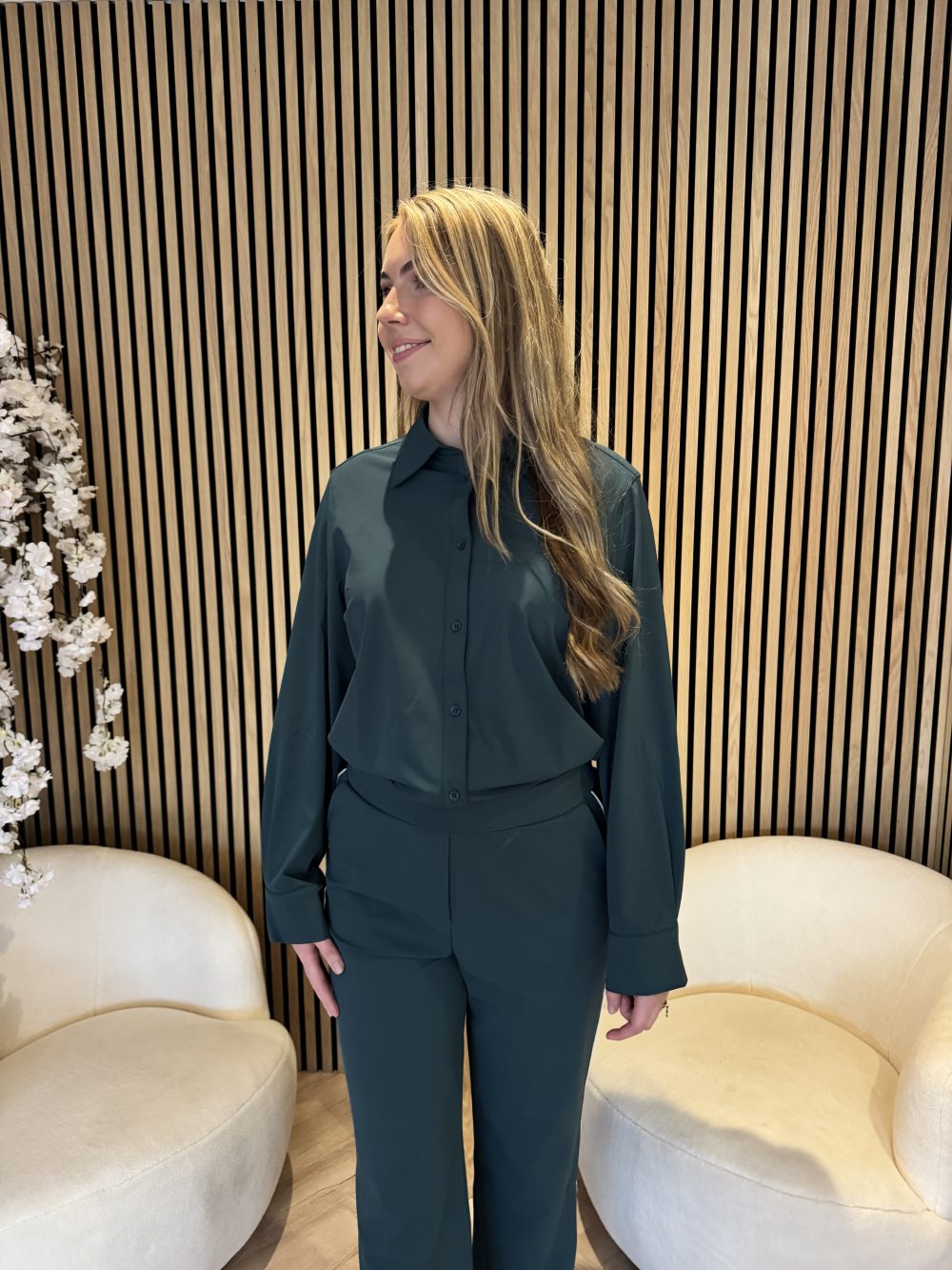 Lady Day - Palma Blouse - Sea Moss