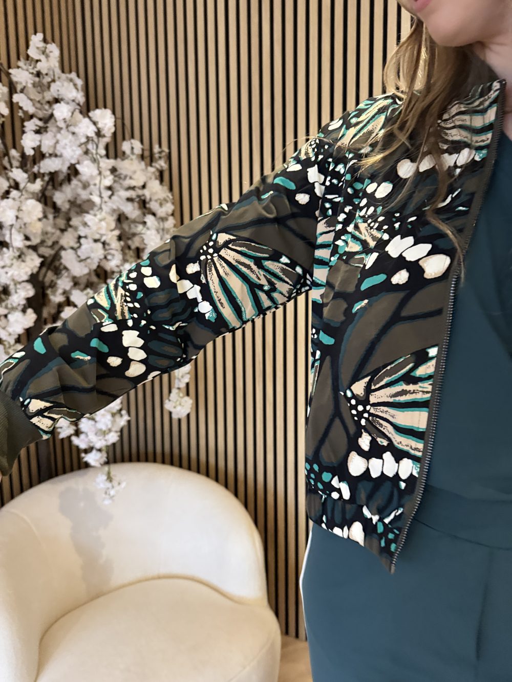 Lady Day - Raven Jacket - Butterfly print