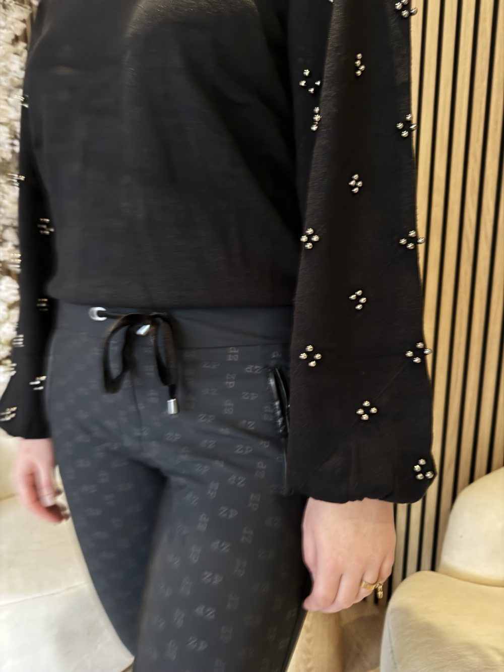 ZIP73 - Pants Jockey Black/Logo