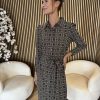 Zoso - Day Jurk - Black-camel
