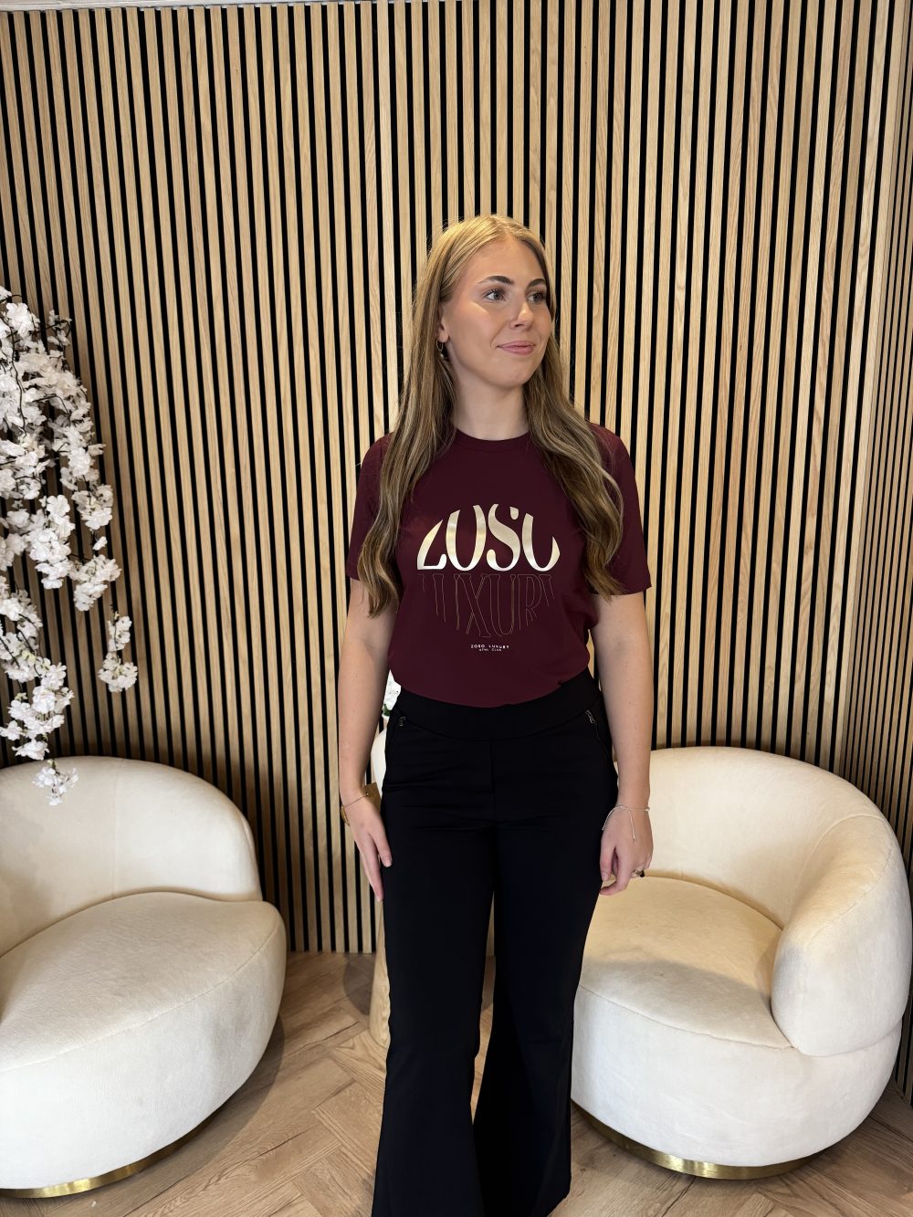 Zoso - Selma T-shirt - Bordeaux