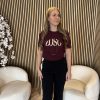 Zoso - Selma T-shirt - Bordeaux
