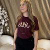 Zoso - Selma T-shirt - Bordeaux