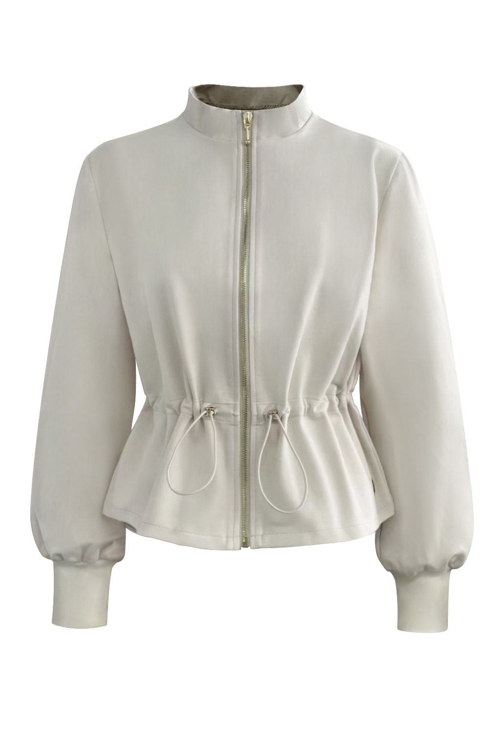 Triple Nine - Jacket with gold zip and string punto roma - Kit