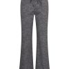 Mi Piace - Trousers Straight 089 Heavy Stone Foil Print - Dark Grey