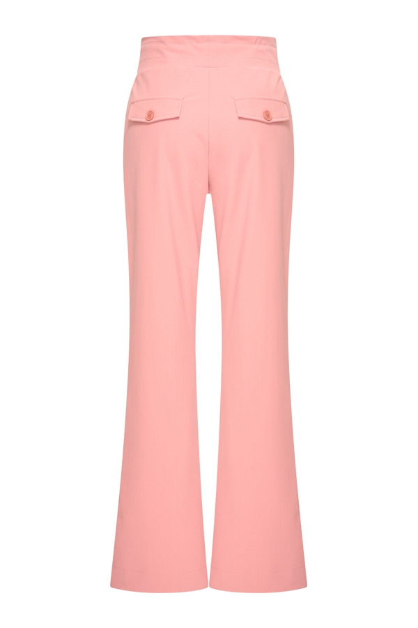 Mi Piace - Trousers Straight 089 Bonded - Dusty Rose