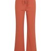 Mi Piace - Trousers Straight 089 Bonded - Rust