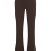 Mi Piace - Trousers Flair 384 Bonded - Espresso