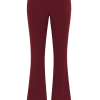Mi Piace - Trousers Flair 384 Bonded - Burgundy