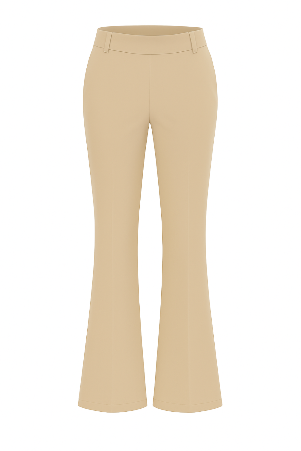 Mi Piace - Trousers Flair 384 Bonded - Latte