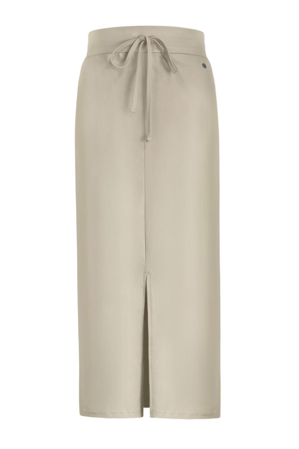 Triple Nine - Skirt with Split in Front - Beige