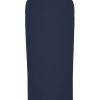 Triple Nine - Skirt with Split in Front - Navy