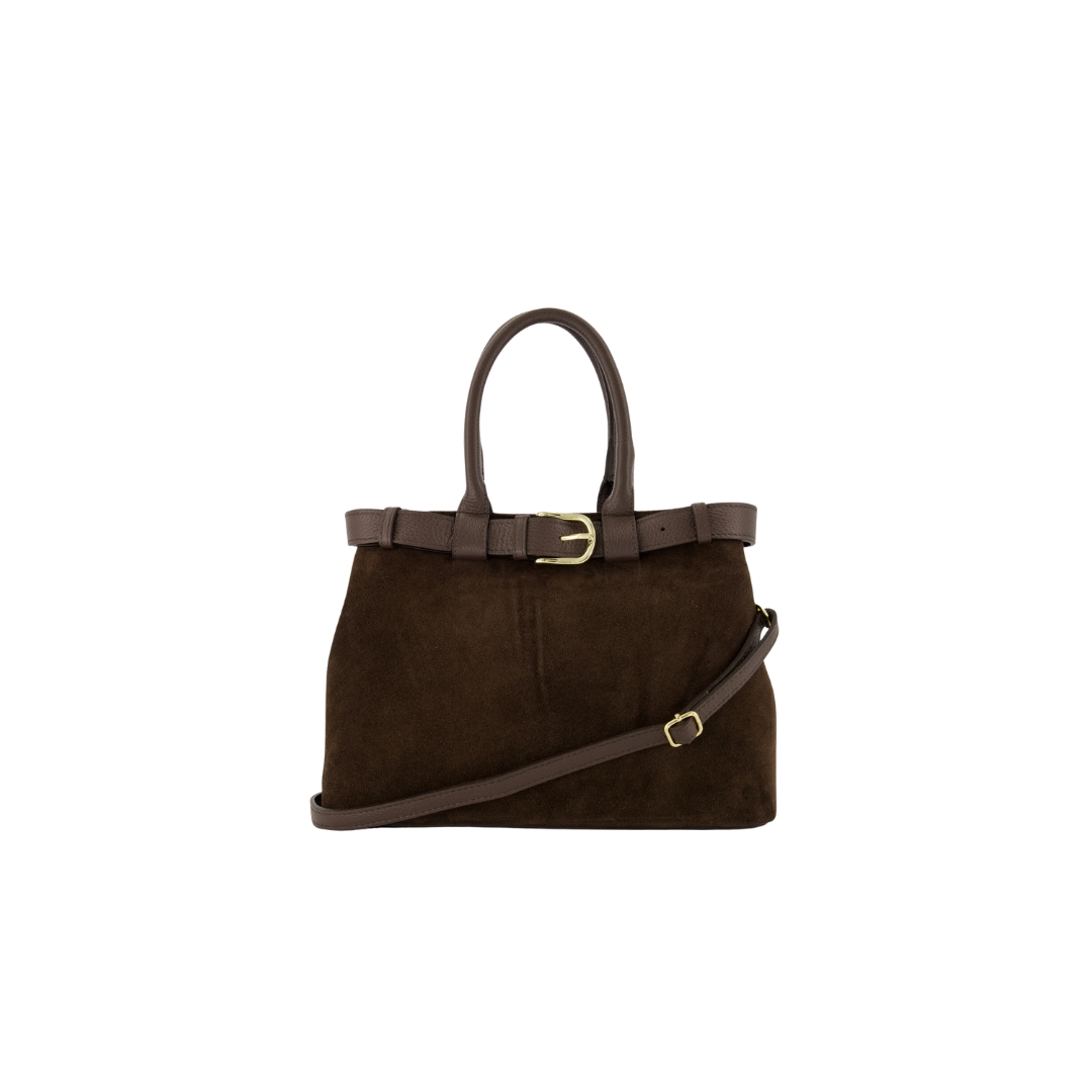 Madam Peach - Bentley Suede/classic - Dark brown