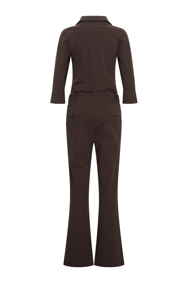 Mi Piace - Jumpsuit Flair - Espresso