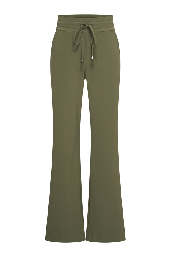 Mi Piace - Trousers Straight 089 Bonded - Deep Depth