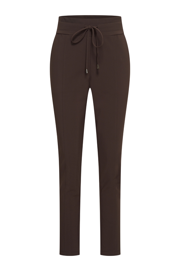 Mi Piace - Skinny Trousers 016 Bonded - Chocolate