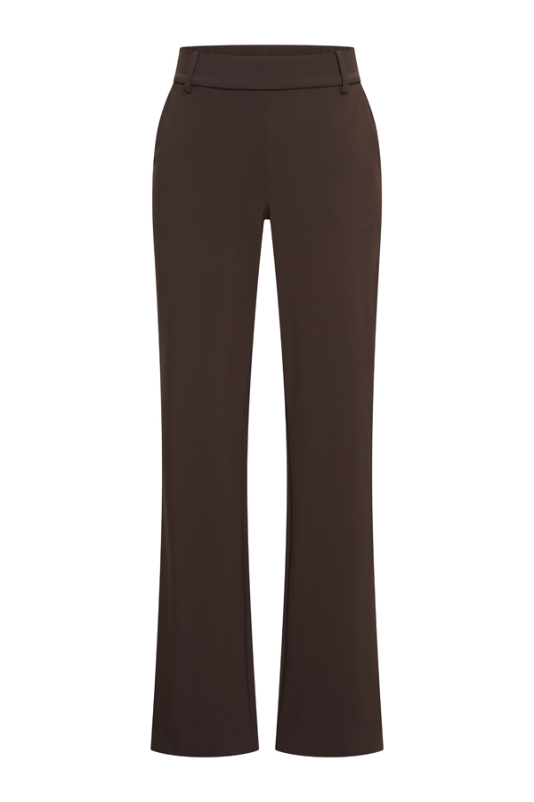 Mi Piace - Trousers Bonded - Espresso