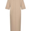 Mi Piace - Dress Maxi Bonded - Latte