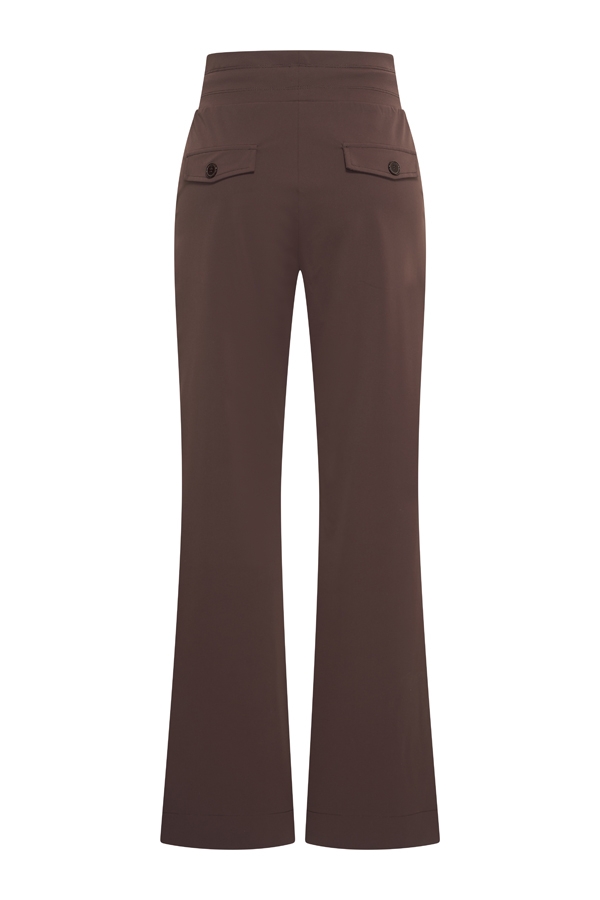 Mi Piace - Broek Straight - Espresso