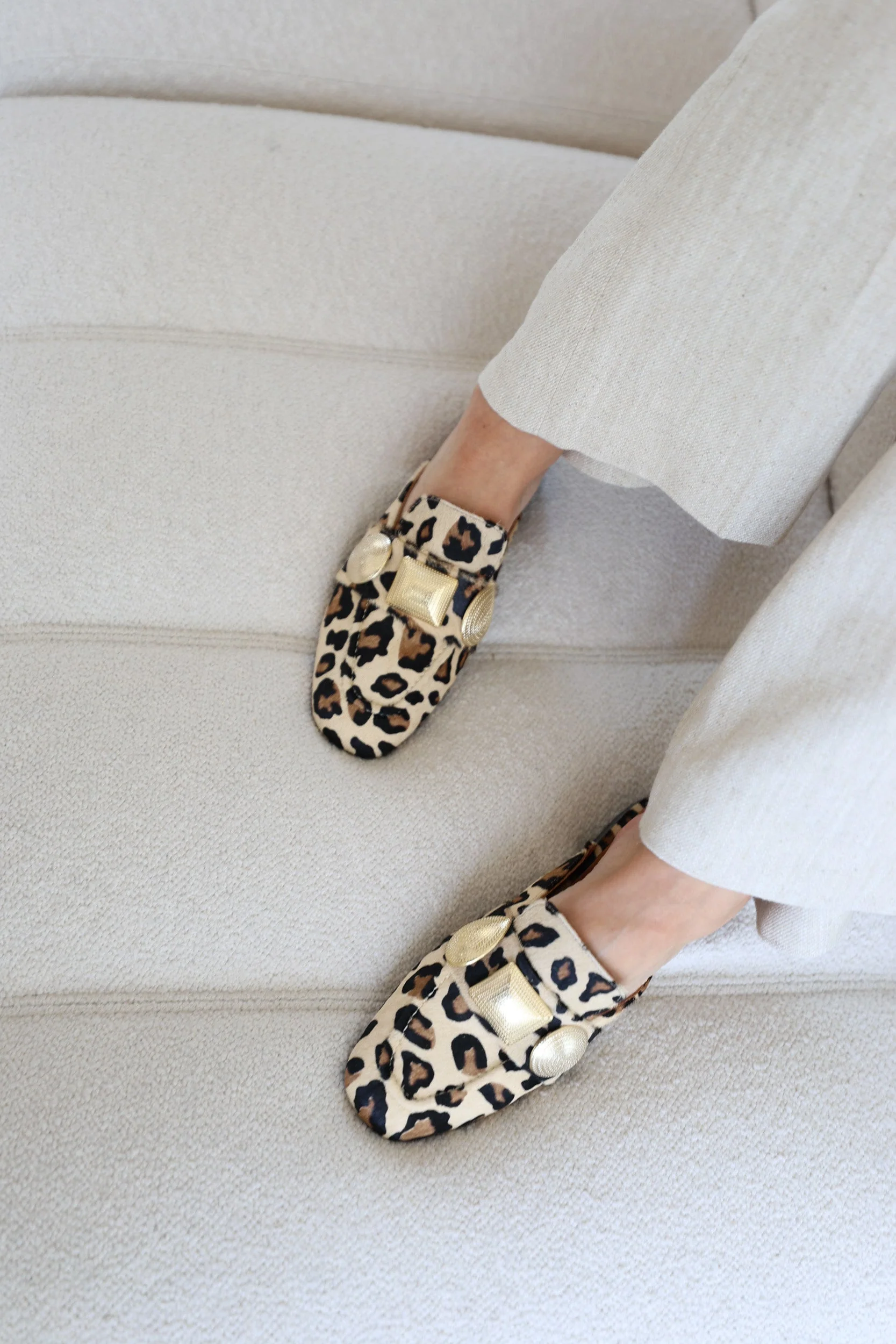 Babouche - Lara Slipper - Leopardo
