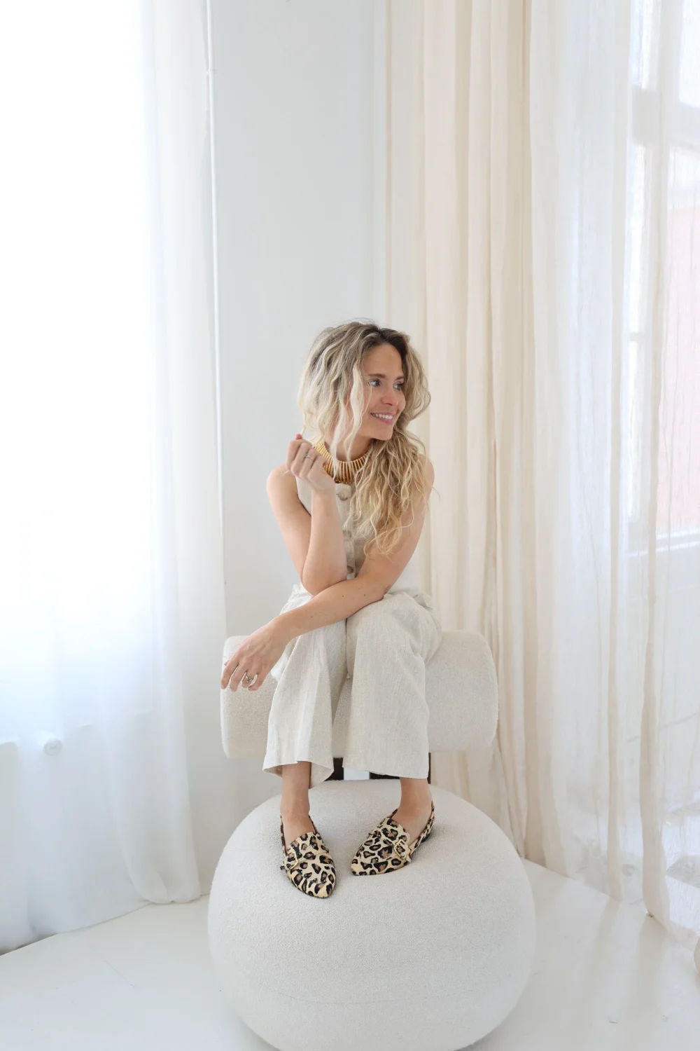 Babouche - Luna Instappers - Leopardo