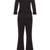 Mi Piace - Jumpsuit Flair - Black