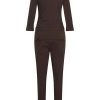 Mi Piace - Jumpsuit - Espresso