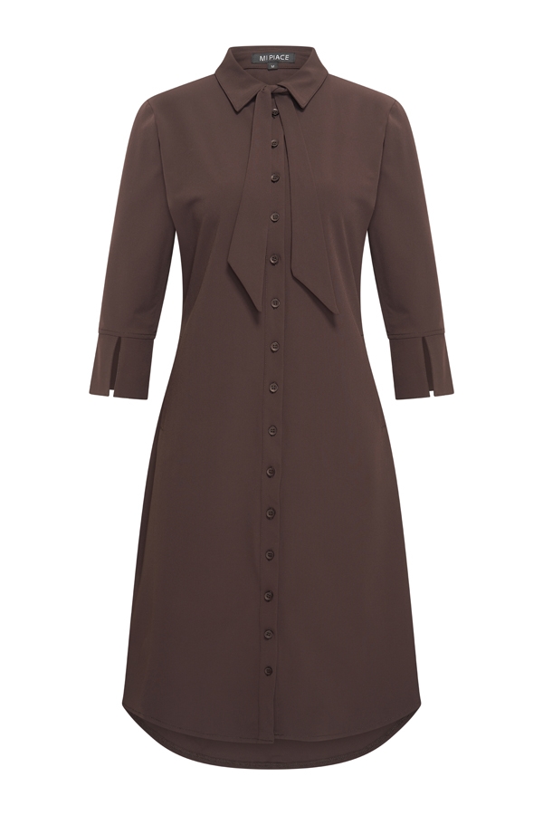 Mi Piace - Dress Bow - Espresso