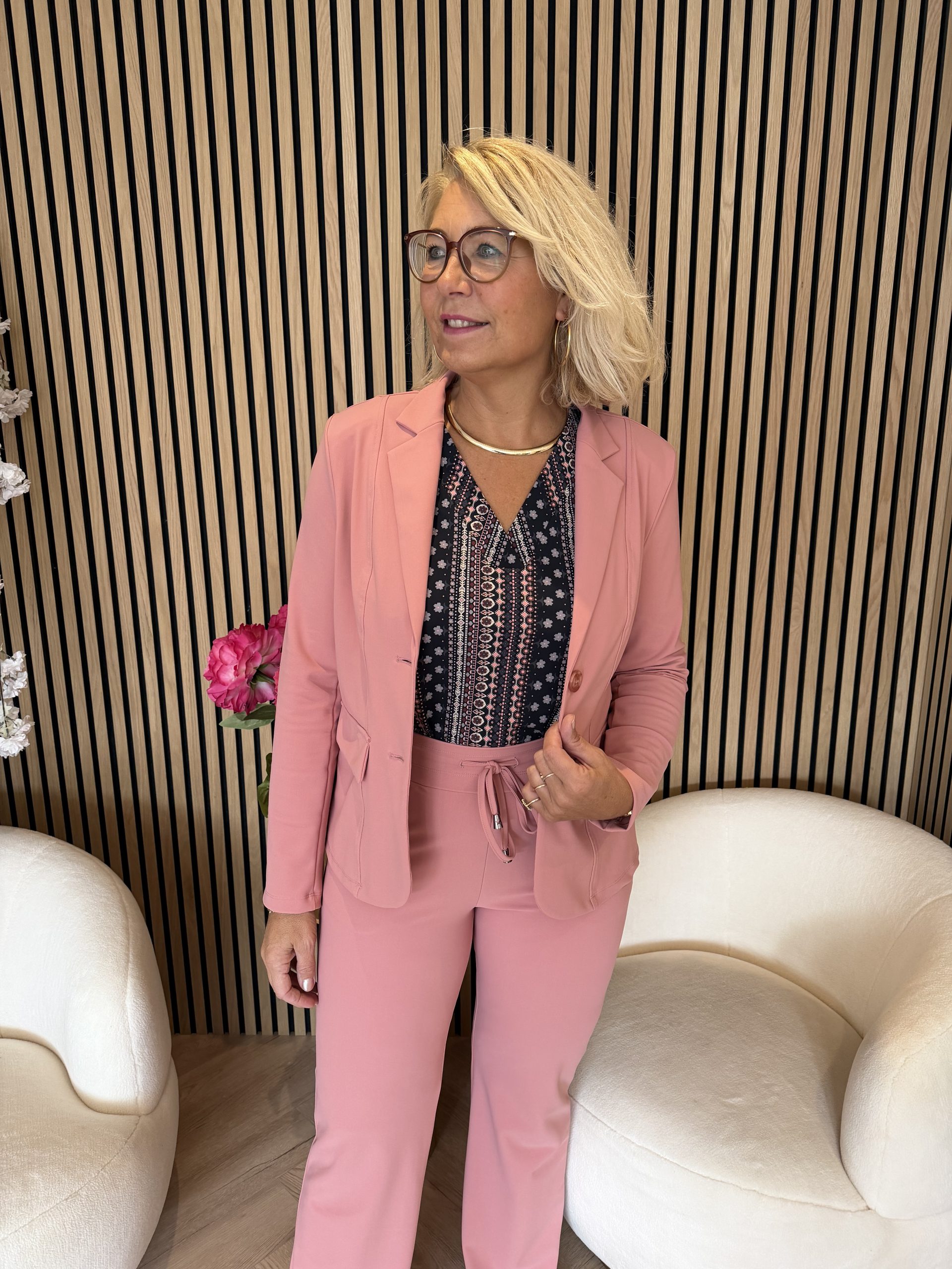 Mi Piace - Blazer 015 Bonded - Dusty Rose