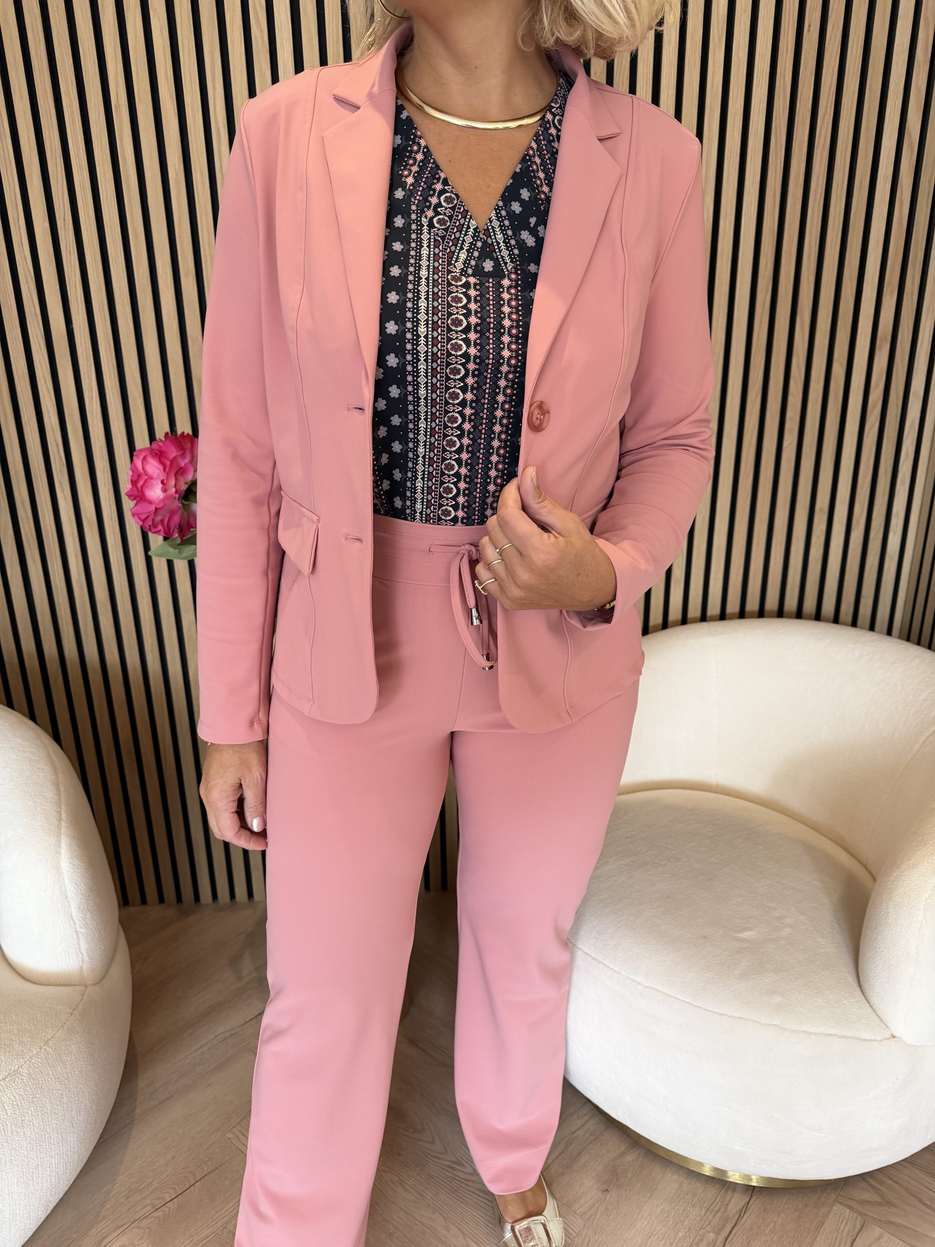 Mi Piace - Blazer 015 Bonded - Dusty Rose