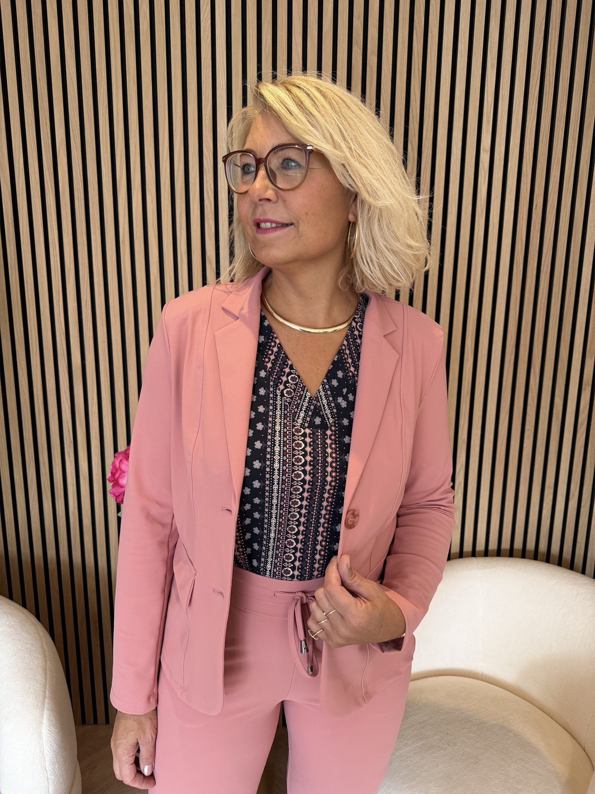 Mi Piace - Blazer 015 Bonded - Dusty Rose