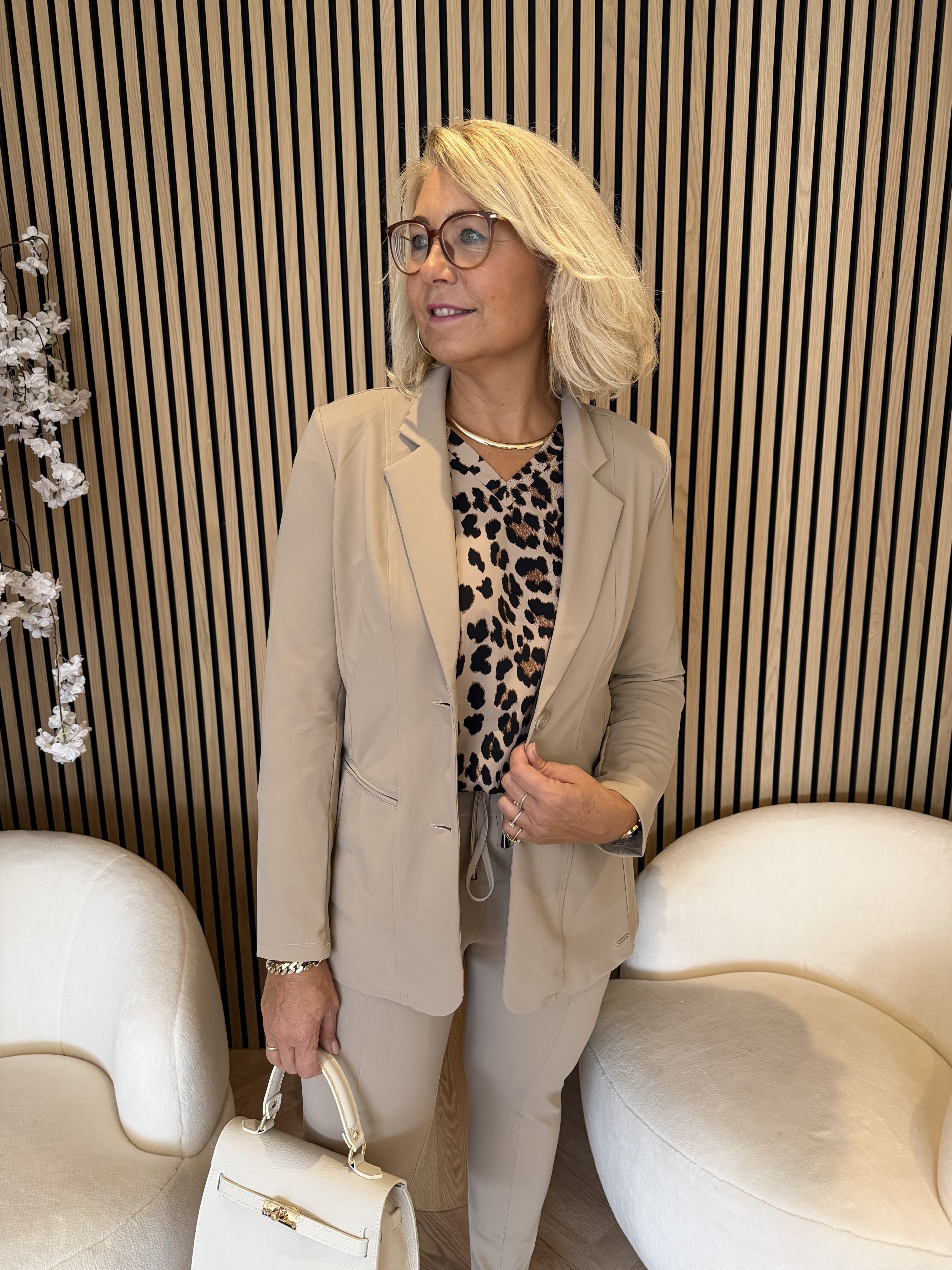 Mi Piace - Blazer 102 Bonded - Latte