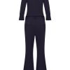 Mi Piace - Jumpsuit Flair - Dark Blue
