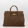 Madam Peach - Birdie Large Suede - Taupe