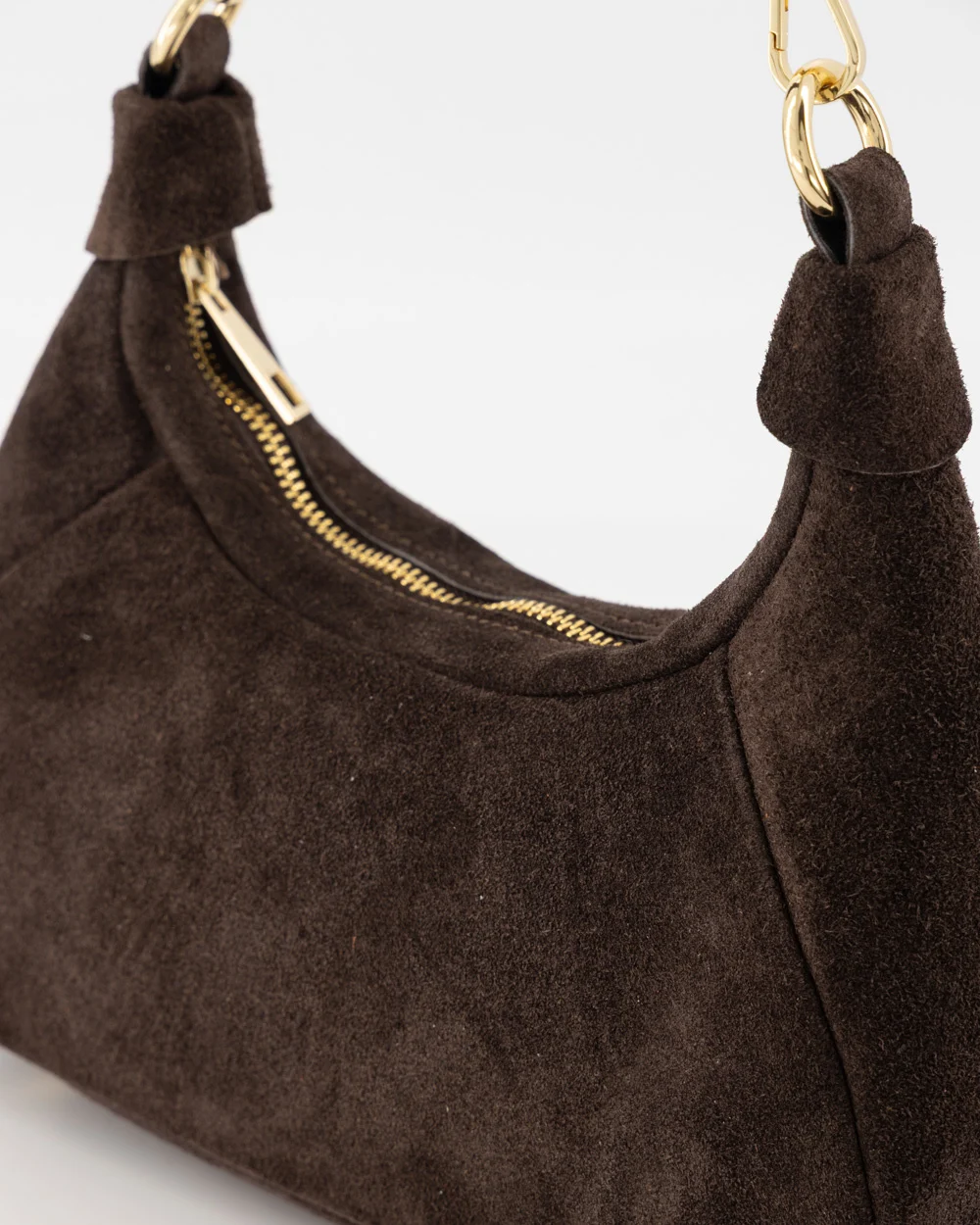 Madam Peach - Vanya Suede - Donkerbruin