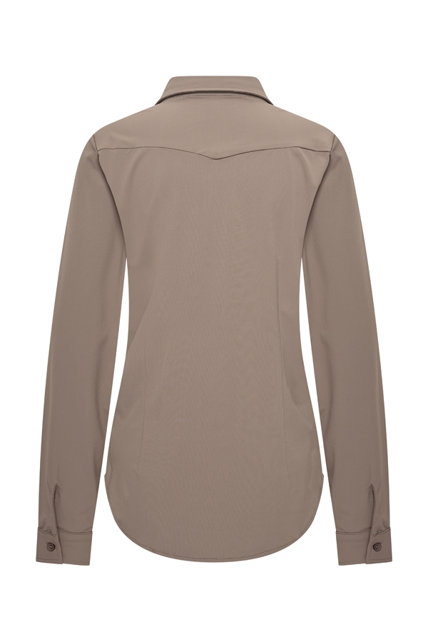 Mi Piace - Blouse Lange Mouw - Falcon