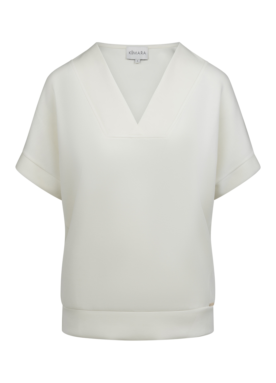 Kimara - Veerle Top - Silver White
