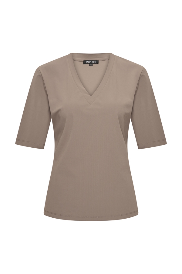 Mi Piace - T Shirt V Neck - Falcon