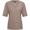 Mi Piace - Shirt V Neck Ribbed - Falcon